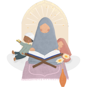 Muslimah membaca Al-Quran